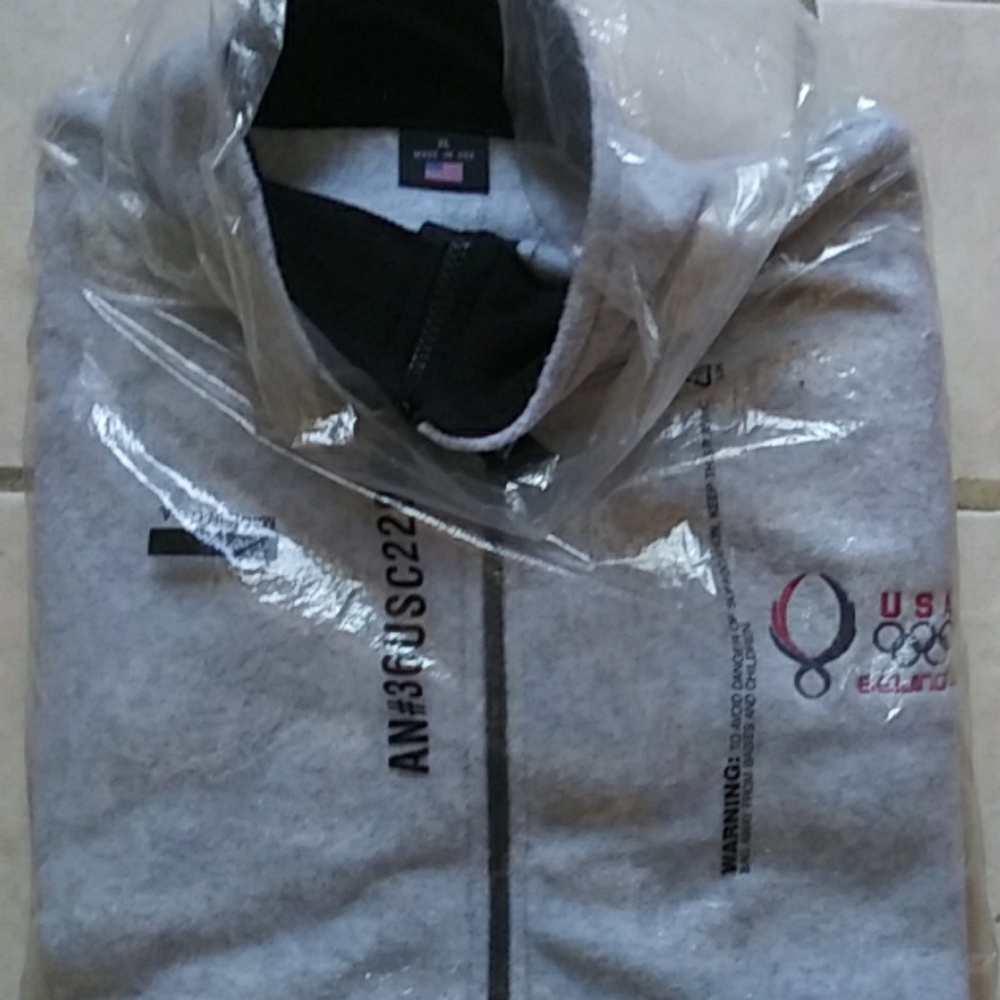 Bejing 2008 US Olympic Commemorative Fleece NWT